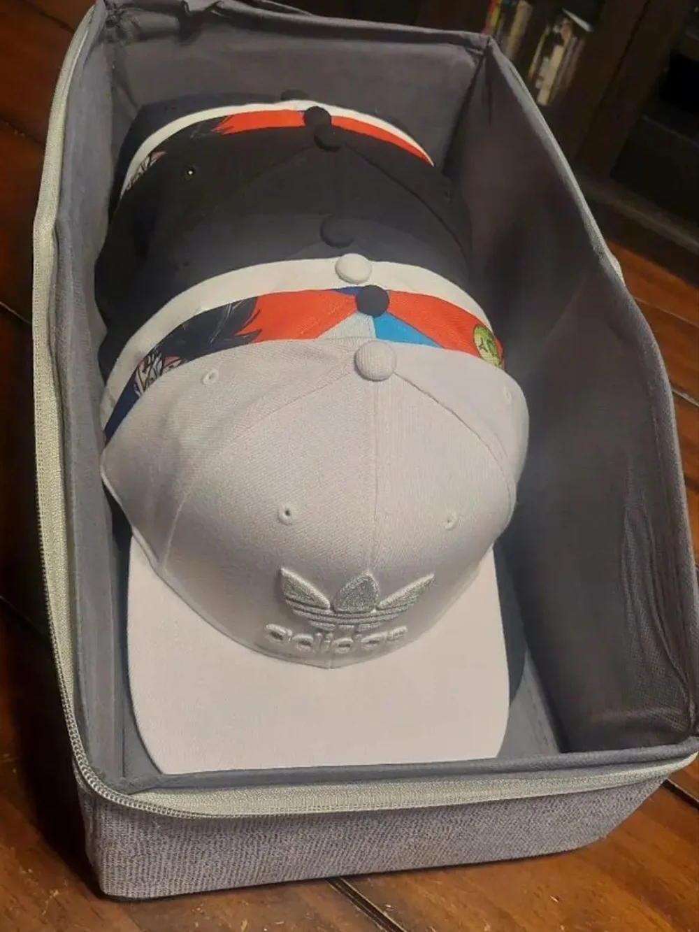 Foldable Storage Organizer Bin with Clear Viewing Window – Space Saver!